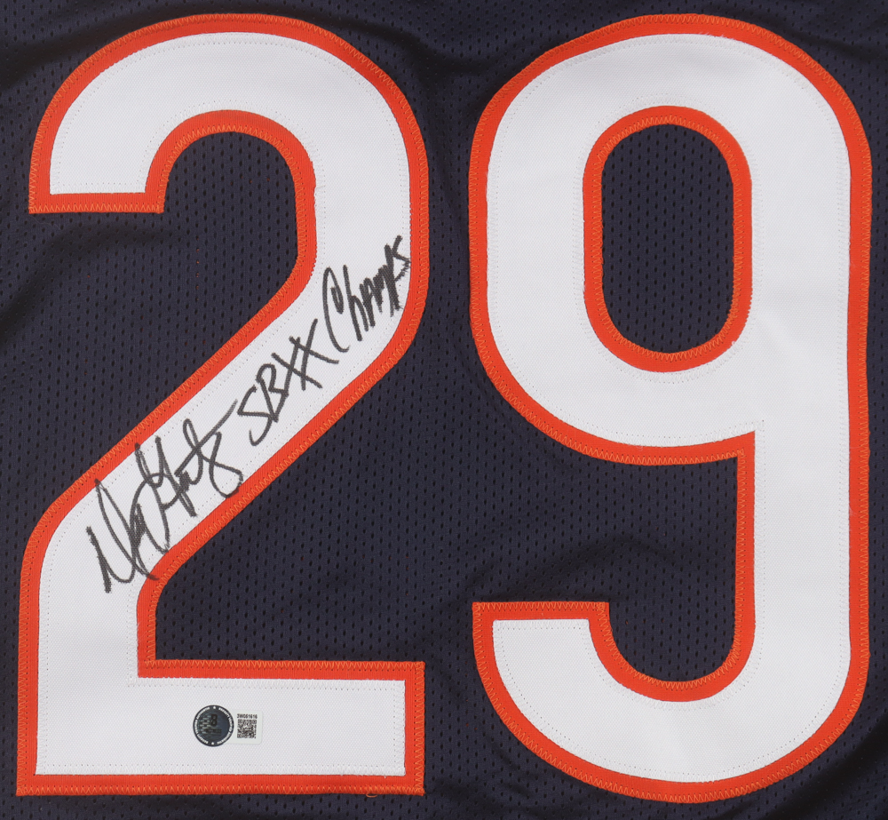 Dennis Gentry Signed Jersey Inscribed "SB XX Champs" (Beckett) at PristineAuction.com Dennis Gentry Signed Jersey Inscribed "SB XX Champs" (Beckett) at PristineAuction.com