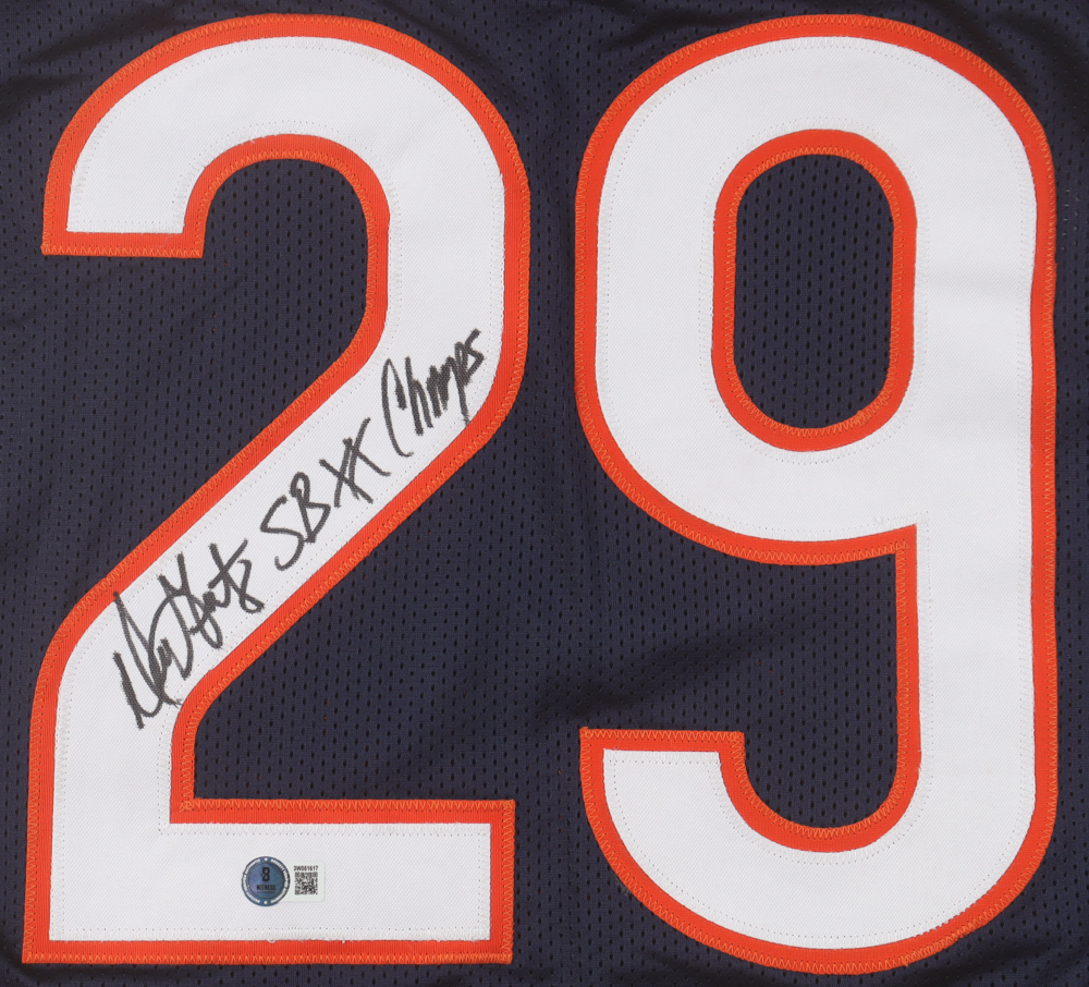 Dennis Gentry Signed Jersey Inscribed "SB XX Champs" (Beckett) at PristineAuction.com Dennis Gentry Signed Jersey Inscribed "SB XX Champs" (Beckett) at PristineAuction.com