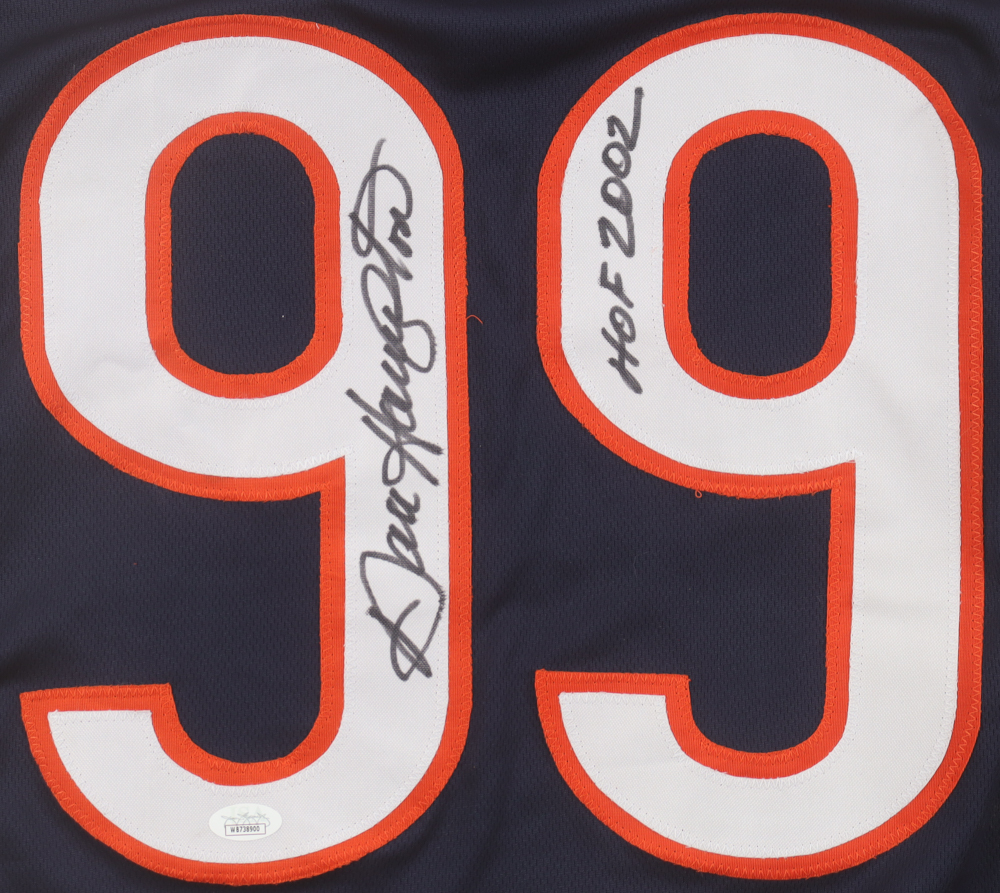 Dan Hampton Signed Jersey Inscribed "HOF 2002" (JSA) at PristineAuction.com Dan Hampton Signed Jersey Inscribed "HOF 2002" (JSA) at PristineAuction.com