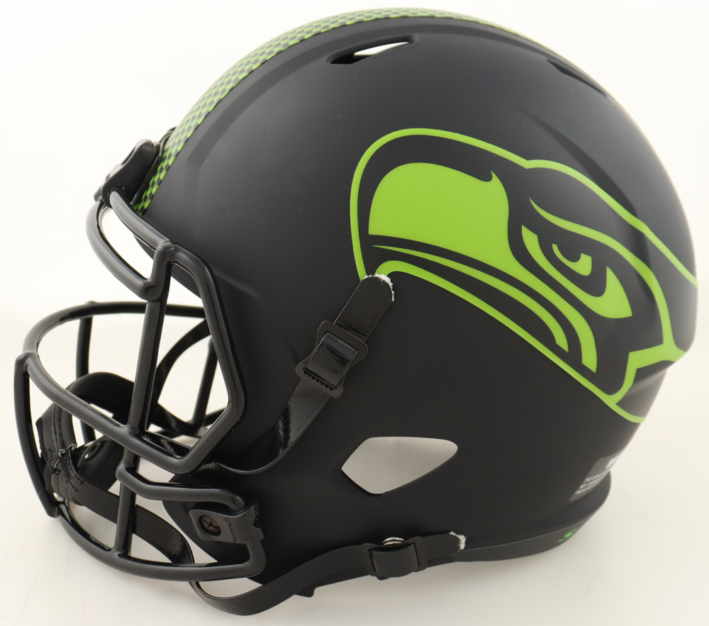 Russell Wilson Signed Seahawks Full-Size Eclipse Alternate Speed Helmet (Mill Creek Sports) at PristineAuction.com Russell Wilson Signed Seahawks Full-Size Eclipse Alternate Speed Helmet (Mill Creek Sports) at PristineAuction.com