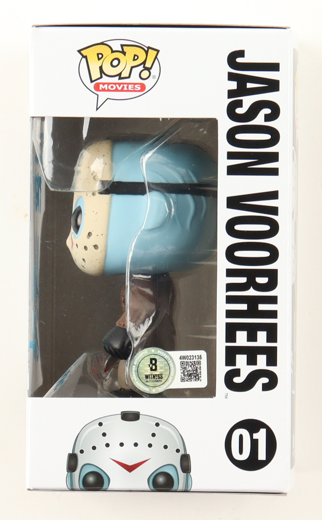 Ari Lehman Signed "Friday the 13th" #01 Jason Voorhees Funko Pop! Vinyl Figure Inscribed "F*** Freddy!" & "Jason 1" (Beckett) at PristineAuction.com Ari Lehman Signed "Friday the 13th" #01 Jason Voorhees Funko Pop! Vinyl Figure Inscribed "F*** Freddy!" & "Jason 1" (Beckett) at PristineAuction.com