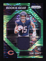 Rome Odunze 2024 Panini Prizm Rookie Gear Neon Green Pulsar #12 RC at PristineAuction.com