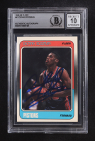 Dennis Rodman Signed 1988-89 Fleer #43 RC (BGS | Auto 10) at PristineAuction.com