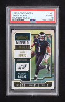 Jalen Hurts 2023 Panini Contenders Midfield Ticket #81 #32/50 (PSA 10) at PristineAuction.com