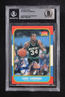 Terry Cummings Signed 1986-87 Fleer #20 RC (BGS) at PristineAuction.com