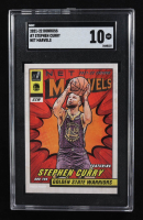 Stephen Curry 2021-22 Donruss Net Marvels #7 (SGC 10) at PristineAuction.com