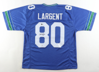 Steve Largent Signed Jersey Inscribed "HOF 95" (Beckett & JSA) at PristineAuction.com