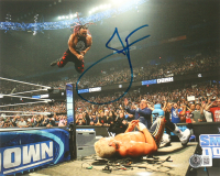 Jacob Fatu Signed WWE 8x10 Photo (Beckett) at PristineAuction.com