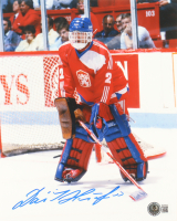Dominik Hasek Signed Czech Republic 8x10 Photo (Beckett) at PristineAuction.com
