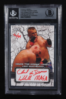 Chuck Liddell Signed 2024 Inscribed "The Iceman MAGA" Custom Trading The Iceman Collection Limited Edition Auto #46/99 (Beckett | Autograph Grade BGS Authentic) at PristineAuction.com