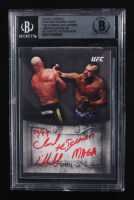 Chuck Liddell Signed 2024 Inscribed "The Iceman MAGA" Custom Trading The Iceman Collection Limited Edition Auto #70/99 (Beckett | Autograph Grade BGS Authentic) at PristineAuction.com