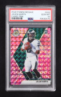 Jalen Hurts 2020 Panini Mosaic Mosaic Camo Pink #222 RC (PSA 10) at PristineAuction.com
