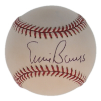 Ernie Banks Signed OML Baseball (Beckett) at PristineAuction.com