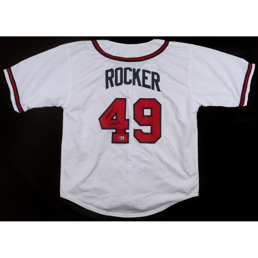 John Rocker Signed Jersey Inscribed "F*** NY" (Beckett) at PristineAuction.com