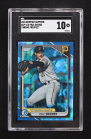 Paul Skenes 2024 Bowman Chrome Sapphire Prospects #BCP125 RC (SGC 10) at PristineAuction.com