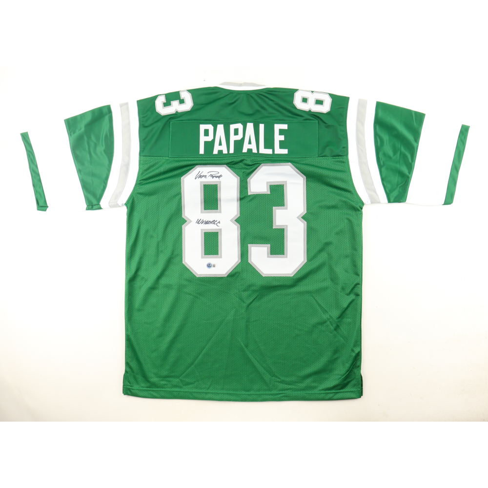 Vince Papale Signed Jersey Inscribed "Invincible" (Beckett) at PristineAuction.com