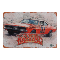Catherine Bach Signed "The Dukes of Hazzard" 8x12 Metal Sign (Beckett) at PristineAuction.com