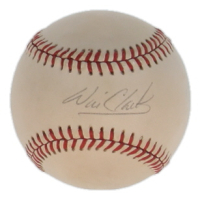 Will Clark Signed ONL Baseball (Beckett) at PristineAuction.com