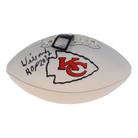 Willie Roaf Signed Chiefs Logo White Panel Football Inscribed "HOF 2012" (JSA) at PristineAuction.com