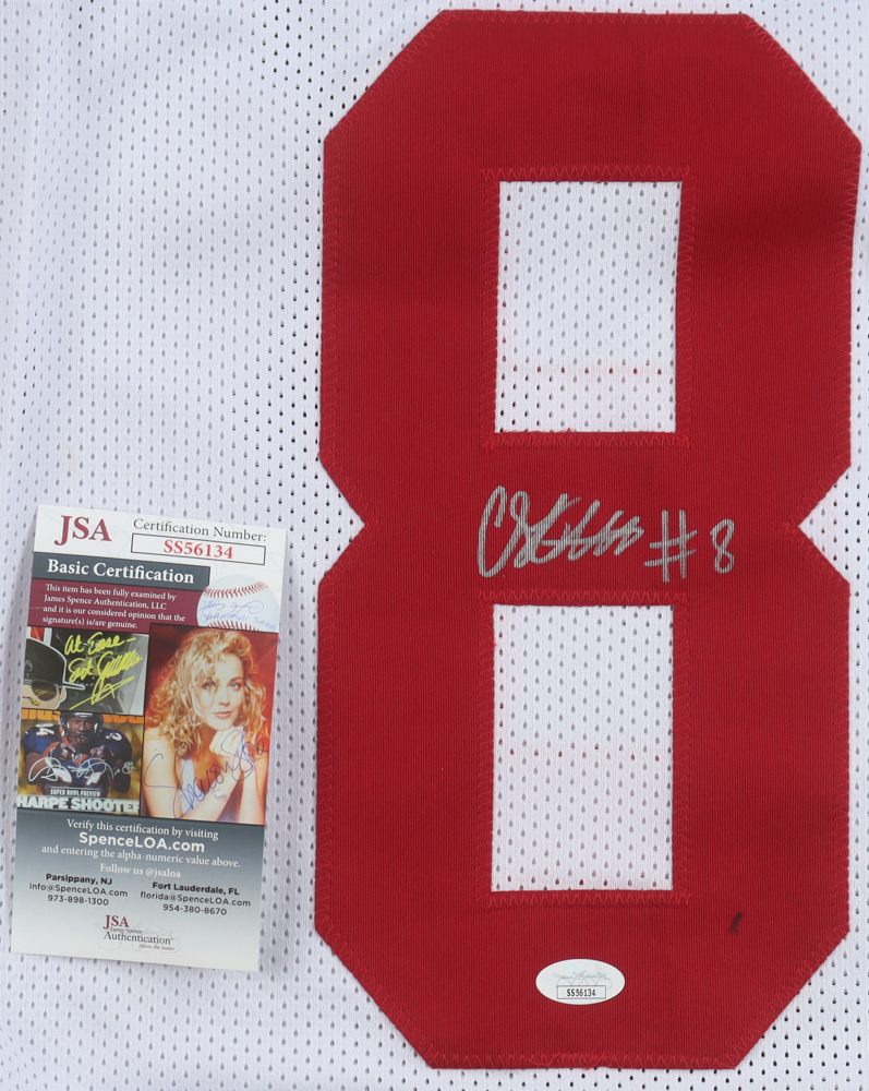 Chris Steele Signed Jersey (JSA) at PristineAuction.com Chris Steele Signed Jersey (JSA) at PristineAuction.com