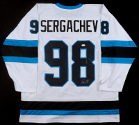 Mikhail Sergachev Signed Jersey (JSA) at PristineAuction.com