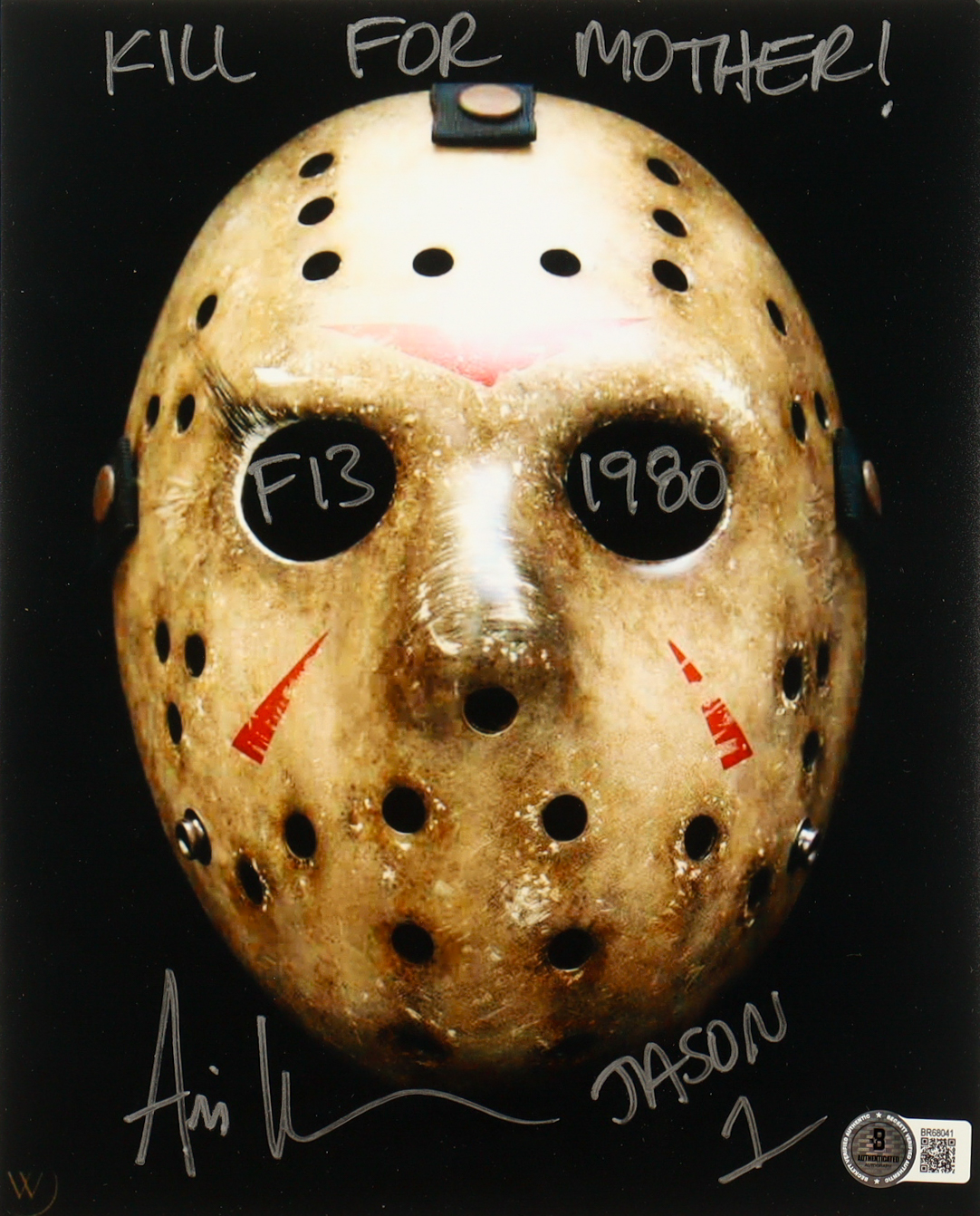 Ari Lehman Signed "Friday the 13" 8x10 Photo Inscribed "Jason 1" & "Kill For Mother!" (Beckett) at PristineAuction.com Ari Lehman Signed "Friday the 13" 8x10 Photo Inscribed "Jason 1" & "Kill For Mother!" (Beckett) at PristineAuction.com