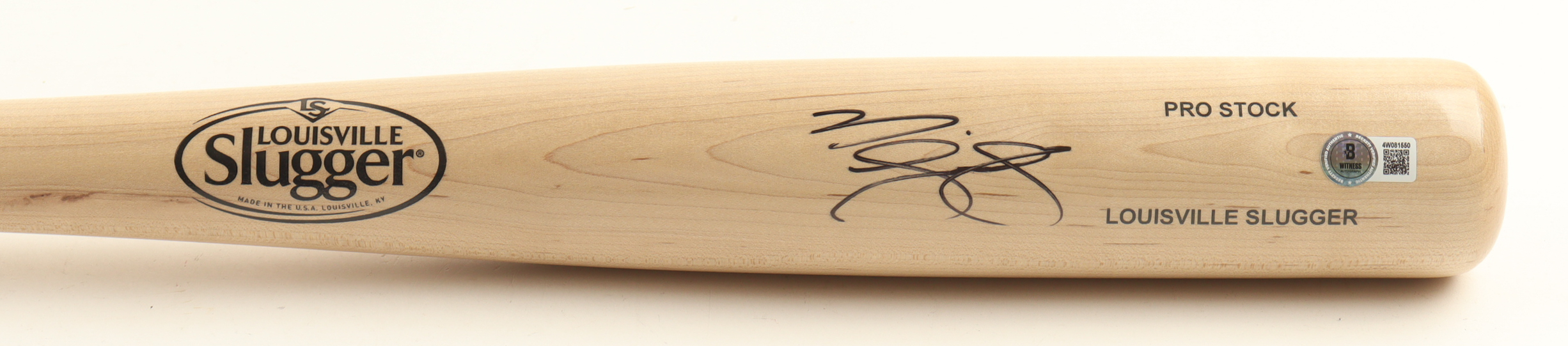 Noah Schultz Signed Louisville Slugger Baseball Bat (Beckett) at PristineAuction.com Noah Schultz Signed Louisville Slugger Baseball Bat (Beckett) at PristineAuction.com