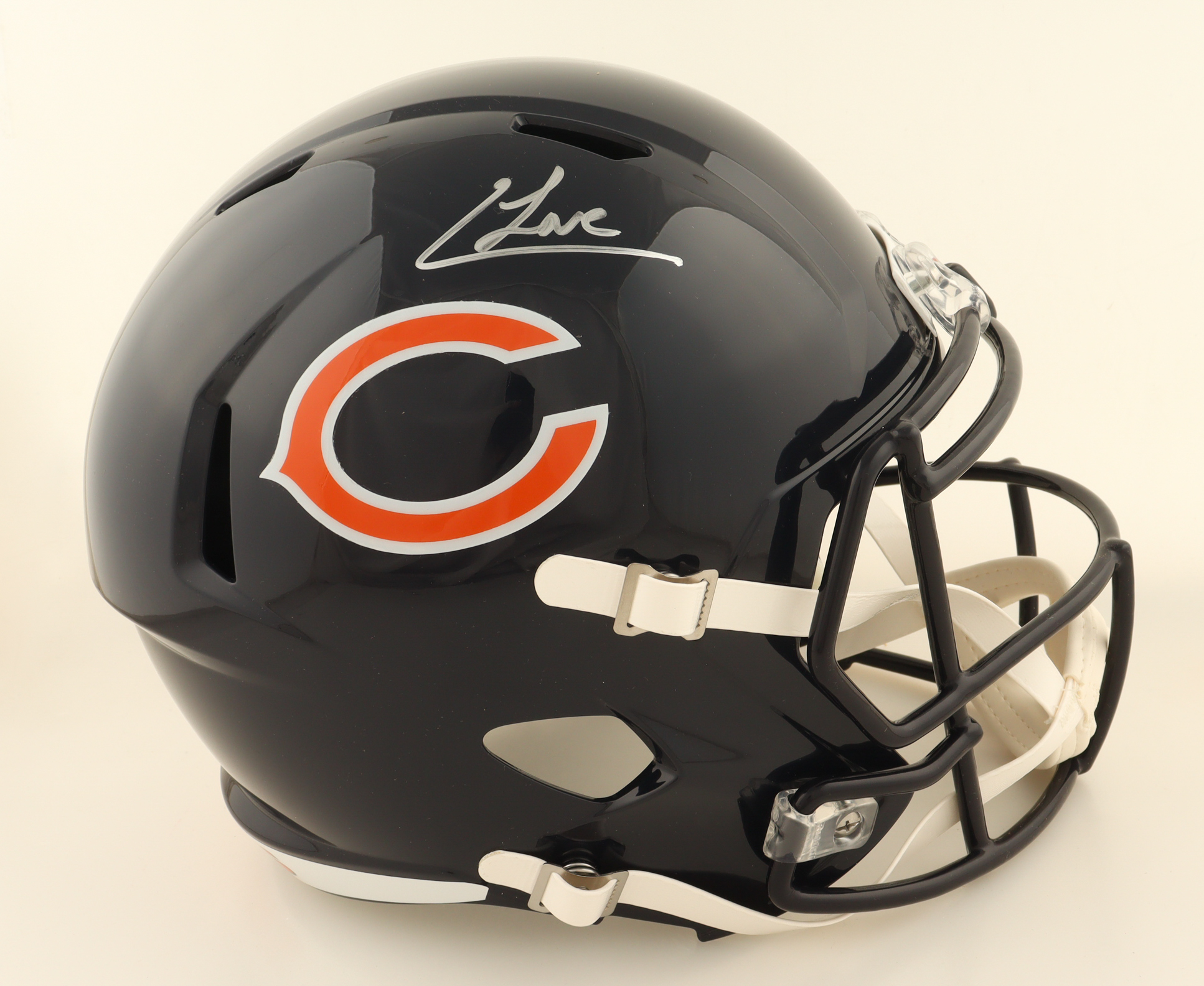 Colston Loveland Signed Bears Full-Size Speed Helmet (JSA) at PristineAuction.com Colston Loveland Signed Bears Full-Size Speed Helmet (JSA) at PristineAuction.com