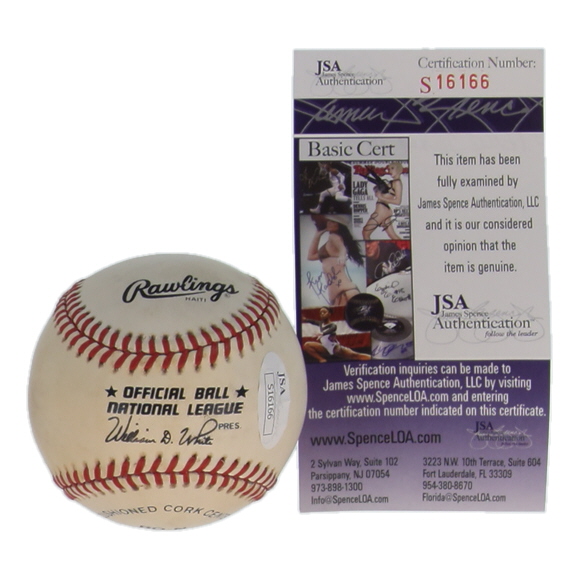 Ferguson "Fergie" Jenkins Signed ONL Baseball (JSA) at PristineAuction.com Ferguson "Fergie" Jenkins Signed ONL Baseball (JSA) at PristineAuction.com