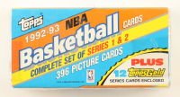 1992-93 Topps NBA Basketball Cards Complete Factory Set Series 1 & 2 with (396) Cards at PristineAuction.com