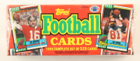 1990 Topps Football Complete Factory Set With (528) Cards at PristineAuction.com