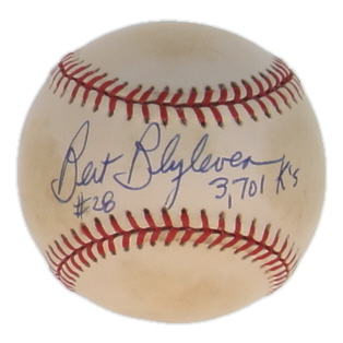 Bert Blyleven Signed OAL Baseball Inscribed "3,701 Ks" (JSA) at PristineAuction.com Bert Blyleven Signed OAL Baseball Inscribed "3,701 Ks" (JSA) at PristineAuction.com