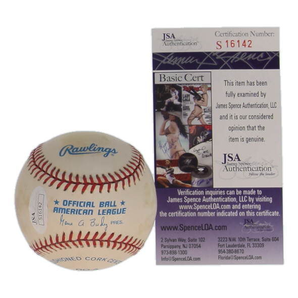 Bert Blyleven Signed OAL Baseball Inscribed "3,701 Ks" (JSA) at PristineAuction.com Bert Blyleven Signed OAL Baseball Inscribed "3,701 Ks" (JSA) at PristineAuction.com