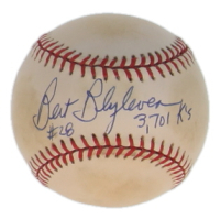 Bert Blyleven Signed OAL Baseball Inscribed "3,701 Ks" (JSA) at PristineAuction.com