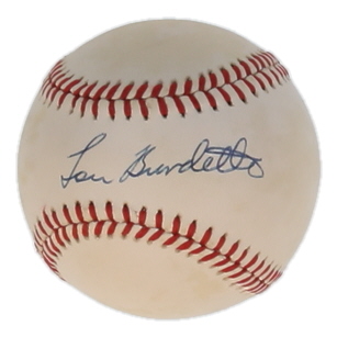 Lew Burdette Signed ONL Baseball (JSA) at PristineAuction.com Lew Burdette Signed ONL Baseball (JSA) at PristineAuction.com