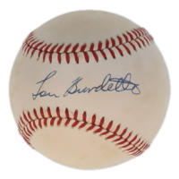 Lew Burdette Signed ONL Baseball (JSA) at PristineAuction.com
