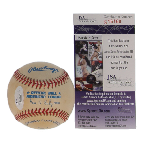 Bobby Richardson Signed OAL Baseball Inscribed "1960 WS MVP" (JSA) at PristineAuction.com Bobby Richardson Signed OAL Baseball Inscribed "1960 WS MVP" (JSA) at PristineAuction.com