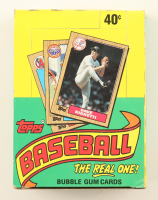 1987 Topps "The Real One" Bubble Gum Baseball Cards Box with (36) Packs at PristineAuction.com