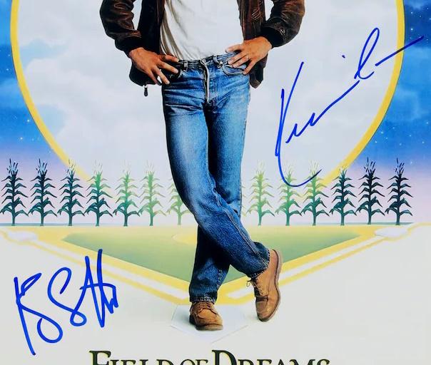 Kevin Costner & Ray Liotta Signed "Field of Dreams" 11x17 Photo (Beckett) at PristineAuction.com Kevin Costner & Ray Liotta Signed "Field of Dreams" 11x17 Photo (Beckett) at PristineAuction.com