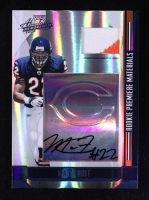 Matt Forte 2008 Absolute Memorabilia Rookie Premiere Materials Autographs Embossed Hologram Prime #278 #09/15 RC at PristineAuction.com