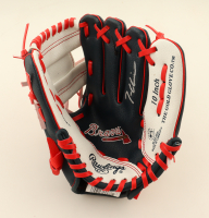 Tom Glavine Signed Rawlings Braves Logo Glove (JSA) at PristineAuction.com