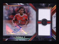 Jamal Musiala 2022-23 Topps Museum Collection UEFA Champions League Signature Swatches Dual Relic Autographs #SPSDJM #62/99 at PristineAuction.com