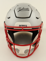 Mac Jones Signed Patriots Full-Size Authentic On-Field Speed Helmet (Beckett) at PristineAuction.com