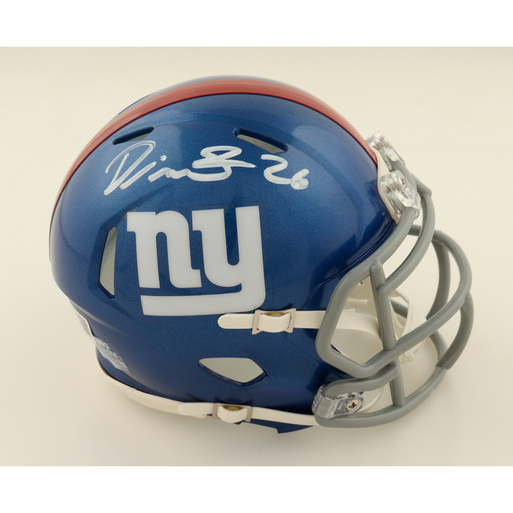 Devin Singletary Signed Giants Speed Mini Helmet (Beckett) at PristineAuction.com
