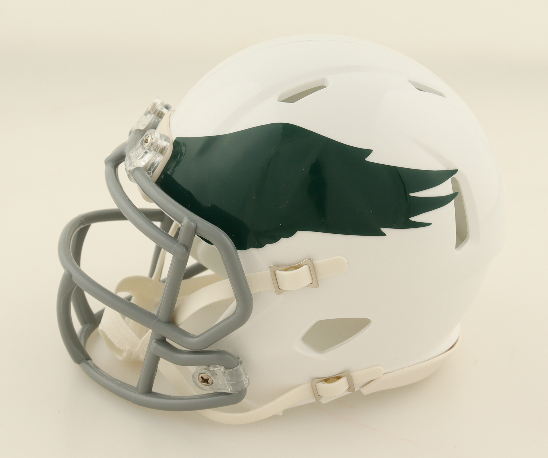 Ron Jaworski Signed Eagles Throwback Speed Mini Helmet (JSA) at PristineAuction.com Ron Jaworski Signed Eagles Throwback Speed Mini Helmet (JSA) at PristineAuction.com