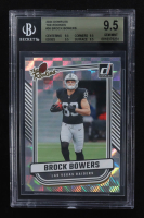 Brock Bowers 2024 Donruss The Rookies #36 RC (BGS 9.5) at PristineAuction.com