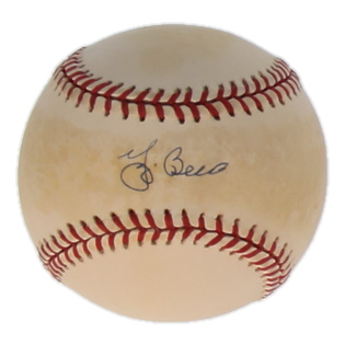 Yogi Berra Signed OAL Baseball (JSA) at PristineAuction.com Yogi Berra Signed OAL Baseball (JSA) at PristineAuction.com