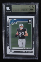 Brock Bowers 2024 Donruss Optic #215 RR RC (BGS 9.5) at PristineAuction.com