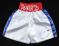 "Irish" Micky Ward Signed Boxing Trunks (New England Picture) at PristineAuction.com