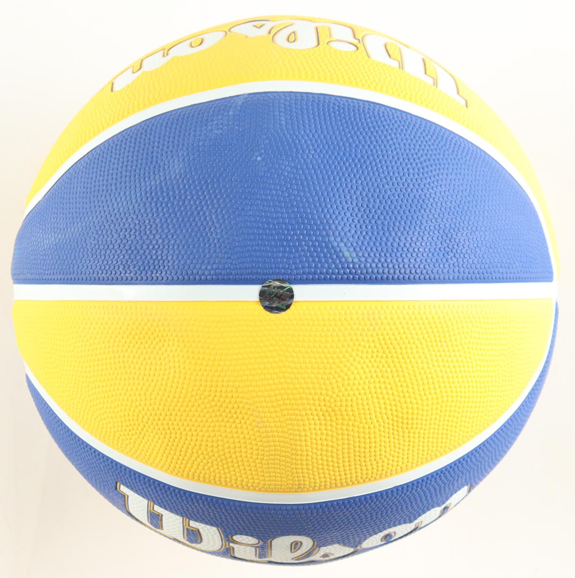 Joe Smith Signed Warriors Logo NBA Basketball Inscribed "'95 #1 Pick" (AWM) at PristineAuction.com Joe Smith Signed Warriors Logo NBA Basketball Inscribed "'95 #1 Pick" (AWM) at PristineAuction.com